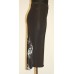 Idaida negra flowery skirt